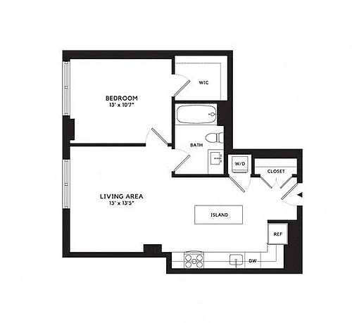 Floor plan 1M