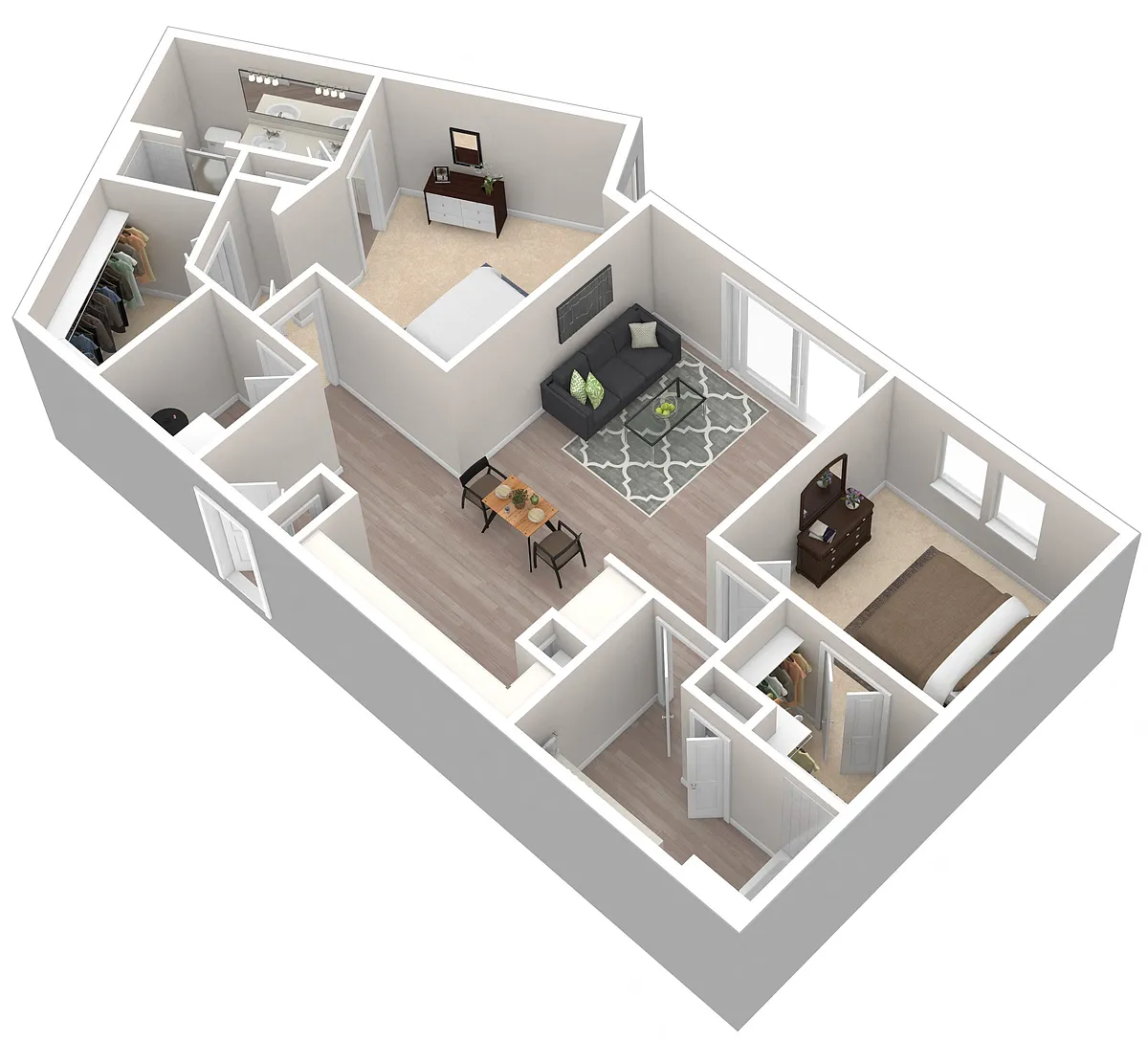 Floor plan B4 - MIRABELLE