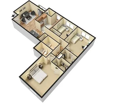 Floor plan C1R