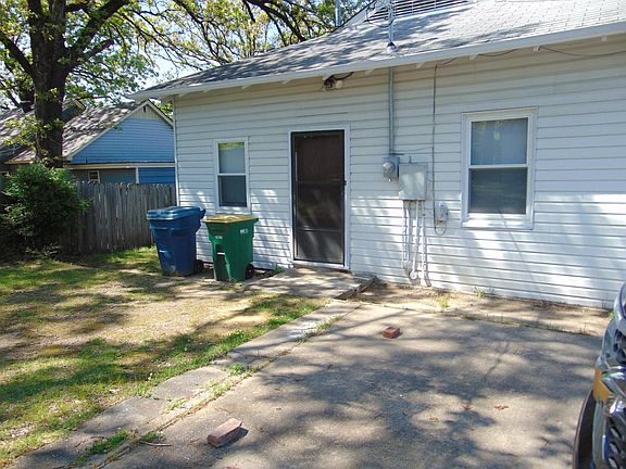 Rear of Property with car parking