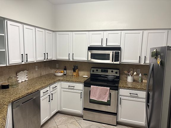 Kitchen - with under counter lighting & see kitchen backsplash picture for final update