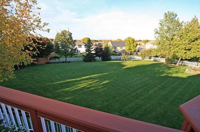 Check out this backyard! This could be the view from your deck!