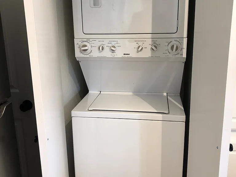 Washer and dryer