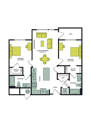 Floor plan B7