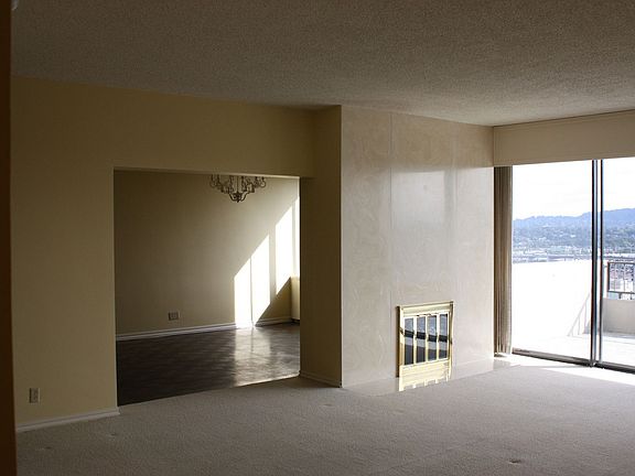 Living Room Fireplace and Terrace