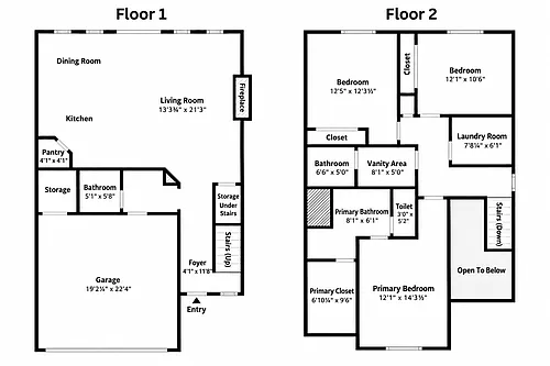 Floor plan Terry Floorplan