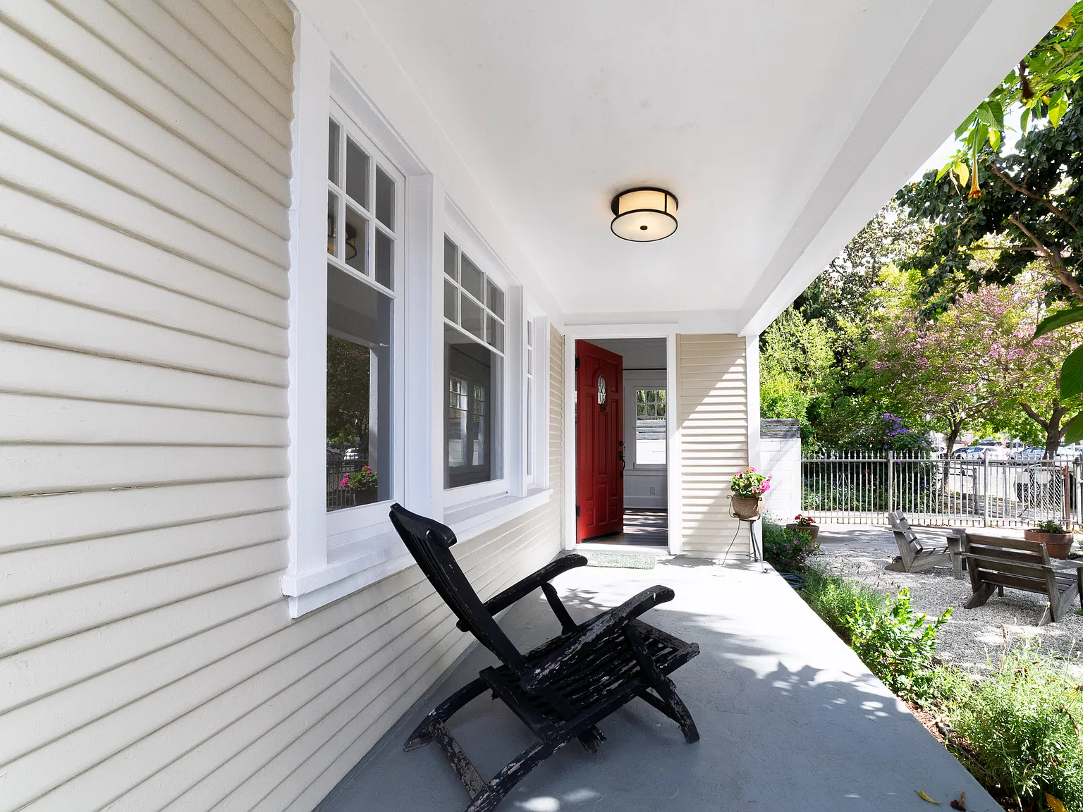 Updated 2 Br/2 Bath Craftsman w/ Gated Parking, Private Patio + Charm — Photo 3