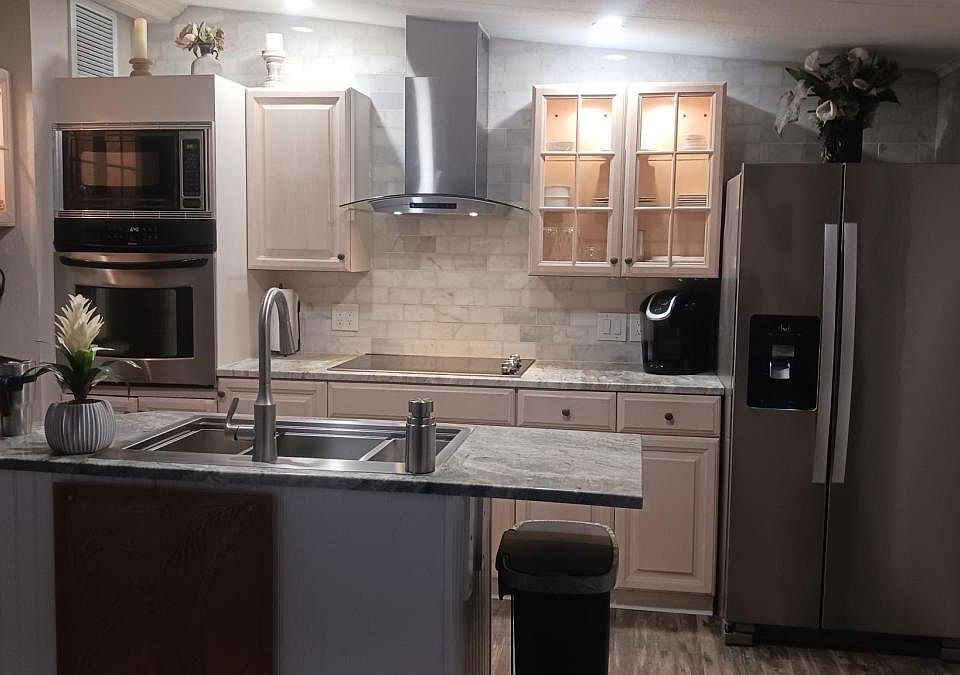Unit 2; Kitchen. Can be used for In-Law housing which is equipted for Handicapped, OR Spare Appartment used for guests or extra income.