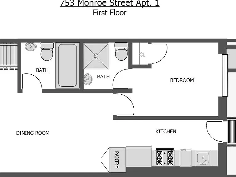 753 Monroe St #1 — Photo 2