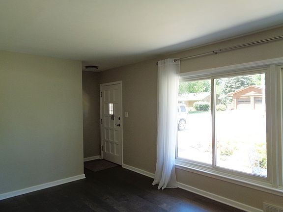Front door to Living room