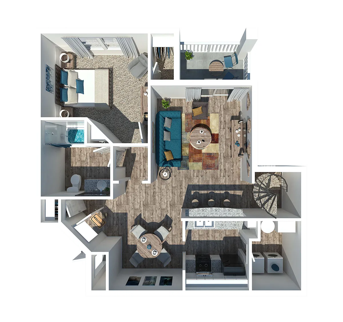 Floor plan The Birch