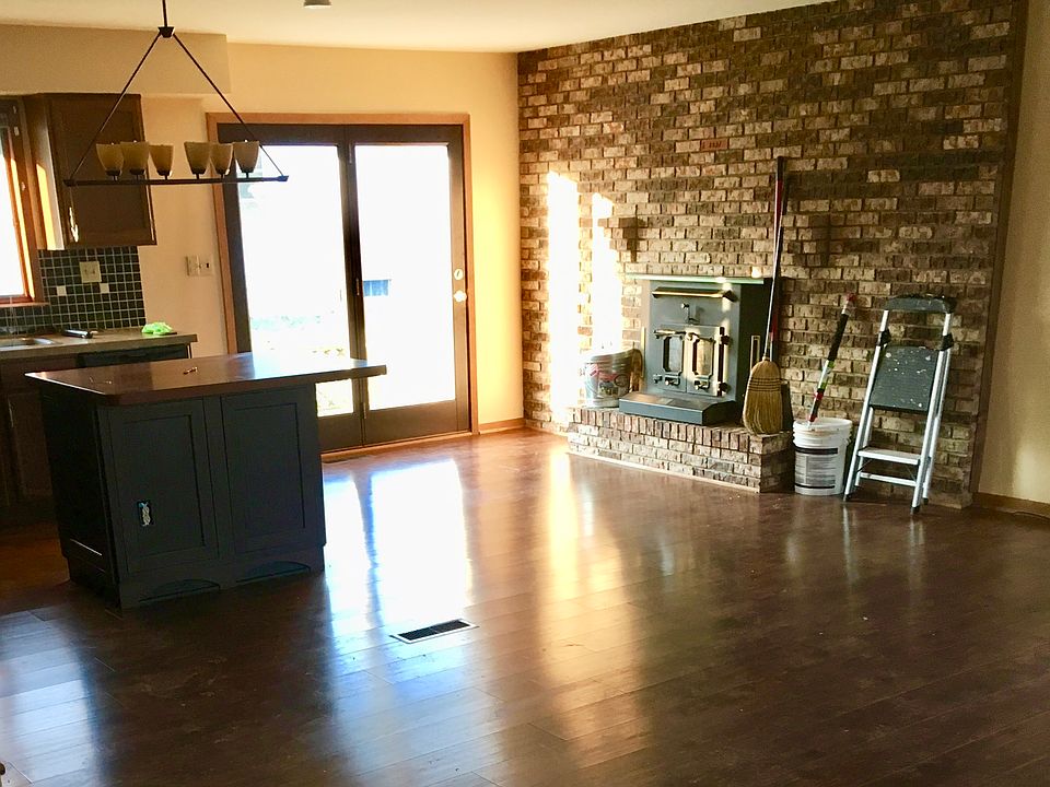 Eat in Kitchen w/ wood burning fireplace