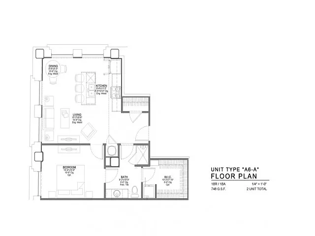 Floor plan A6-B