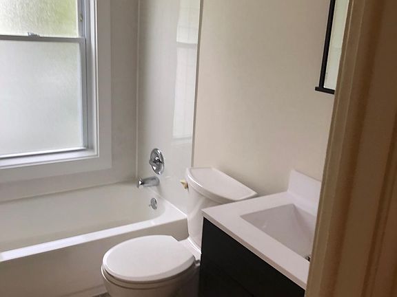 Completely renovated bathroom