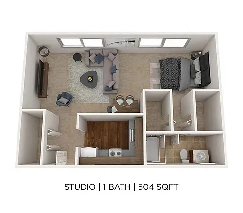 Floor plan PCH Studio - A