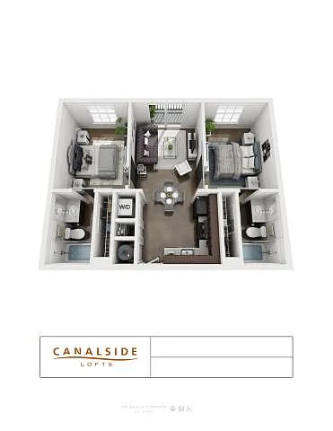 Floor plan Calhoun