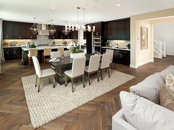 Orchard Trails Plan 4 Dining Area Kitchen