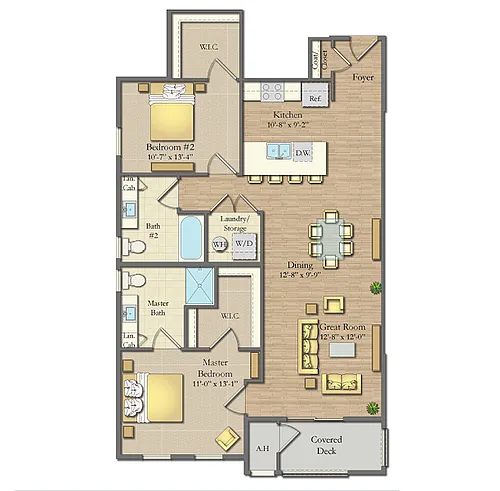 Floor plan Fairmont
