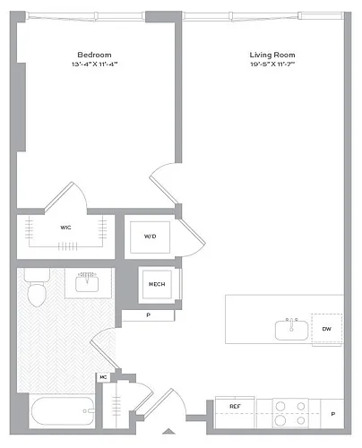 Floor plan A01N