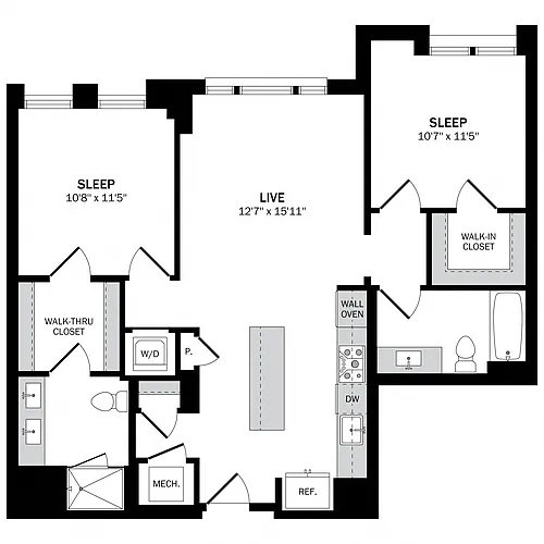 Floor plan HC16