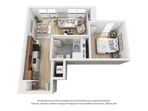 Floor plan A1A