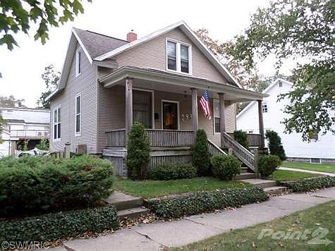 Front of Home Showing the Covered Porch