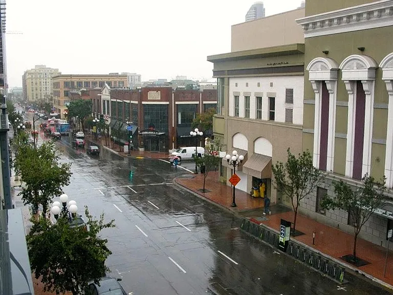 Opposite view from balcony