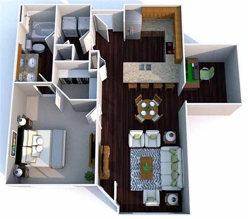 Floor plan Faulkner
