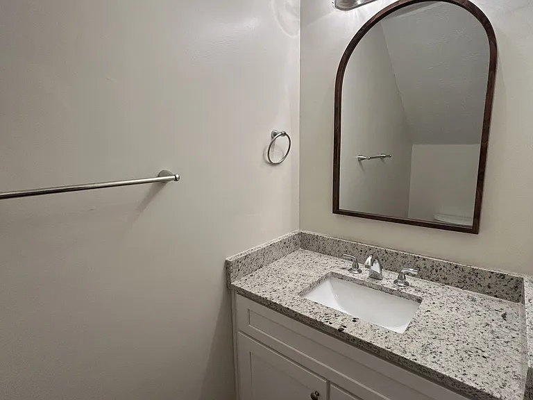 Downstairs half bath