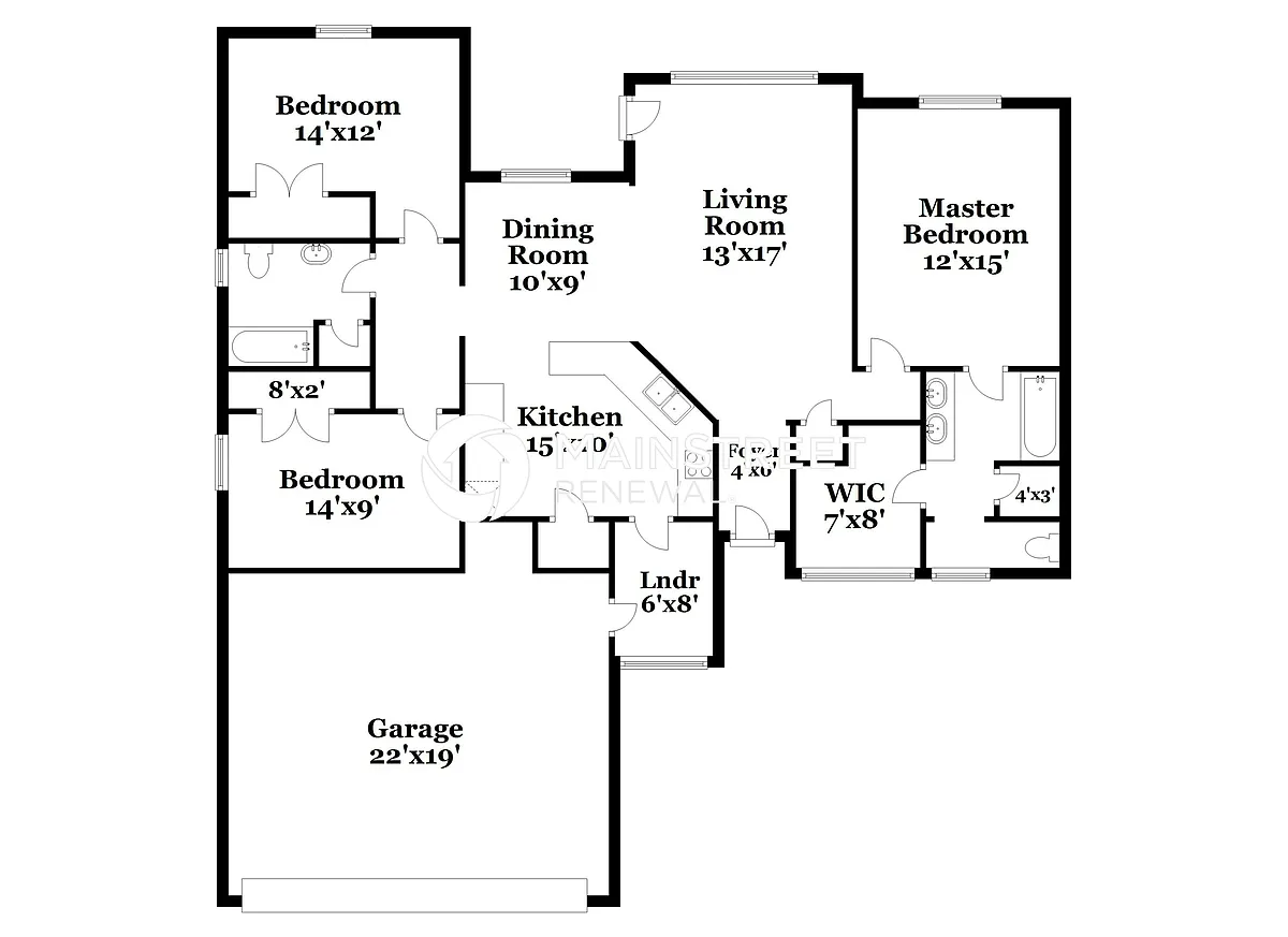 Floor Plan - 205 Kennedy Dr
