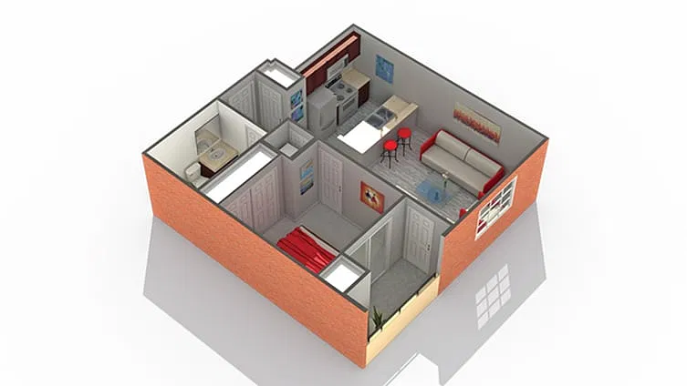 Floor plan Ashland