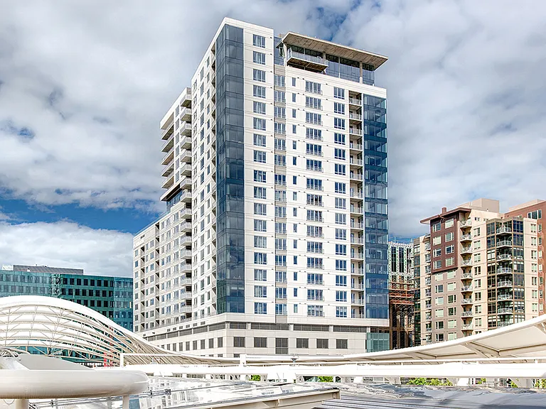Exterior building photo of Griffis Platform Union Station in Denver, Colorado.