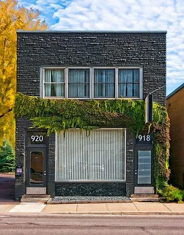 Front of building