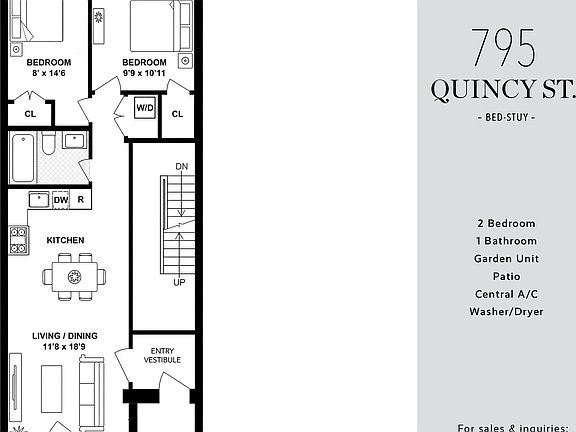 2nd image of 795 Quincy St #2
