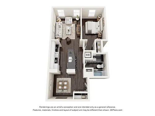 Floor plan A4 (Vintage)