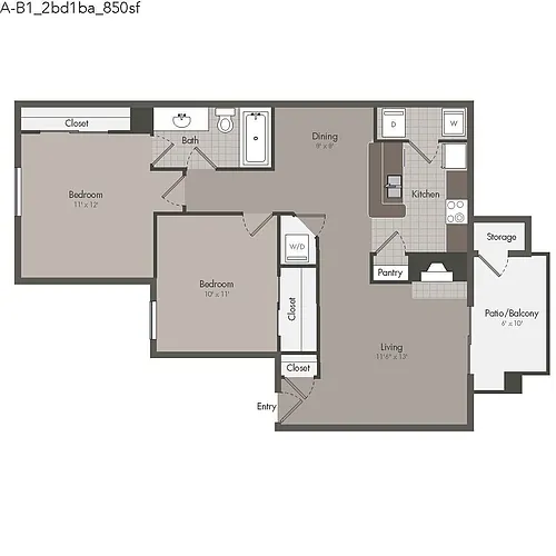 Floor plan The Harpeth Luxe