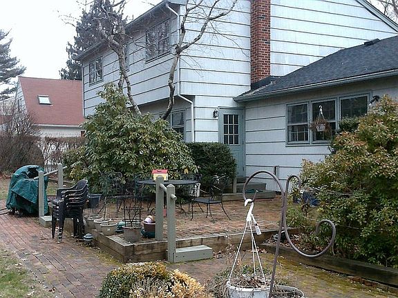 Back brick patio