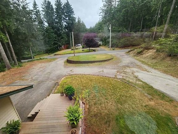 Front yard view from inside home