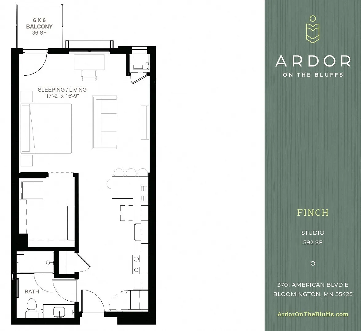 Floor plan Finch
