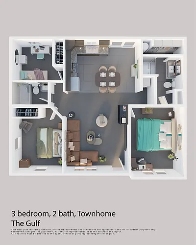 Floor plan The Gulf