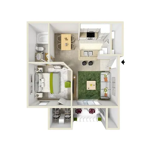 Floor plan 83-A1