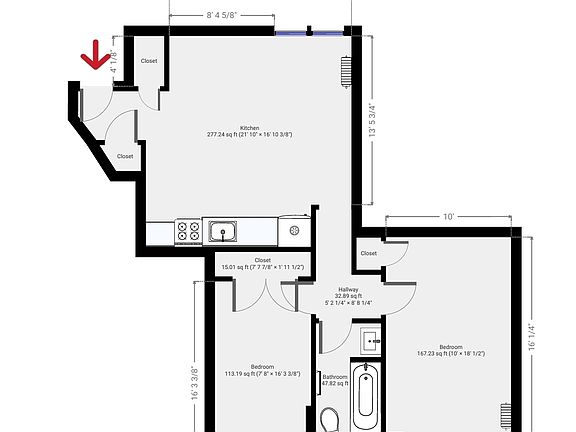 2nd image of 214 E 168th St APT B5