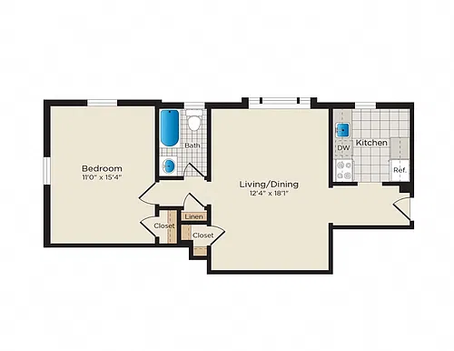 Floor plan A02a North Workforce60 Affordable