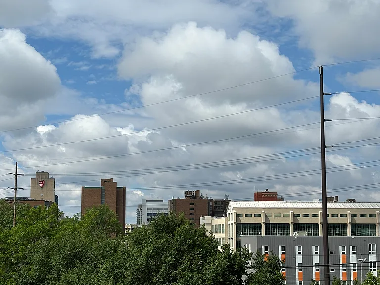 Rooftop City View