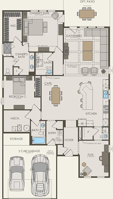 First Floor 2 br 2 ba