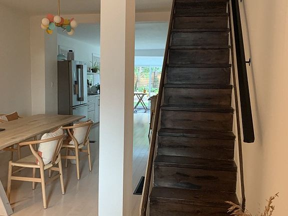Entrance and stairs to second floor.
