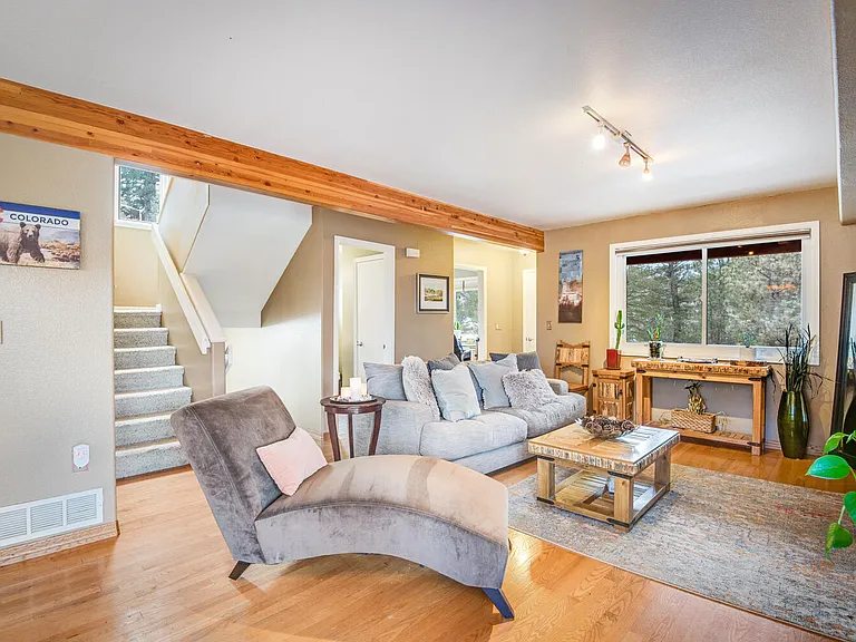 Comfy seating in the living room