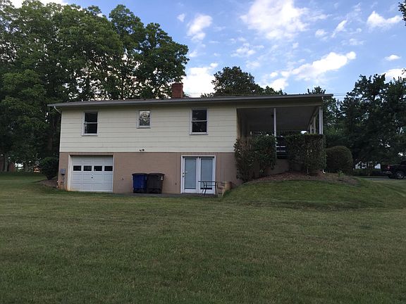 Large, open back yard