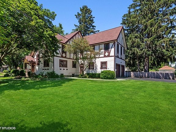 Nestled in the trees on an almost 1/2 acre corner lot!