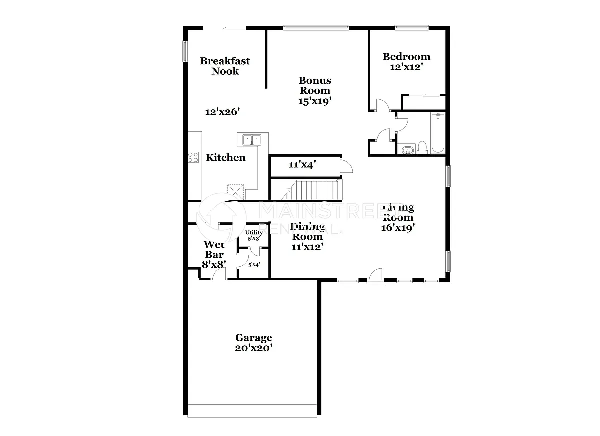 Floor Plan - 4641 White Bay Cir